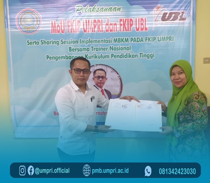 FKIP UMPRI JALIN KERJASAMA DENGAN FKIP UBL