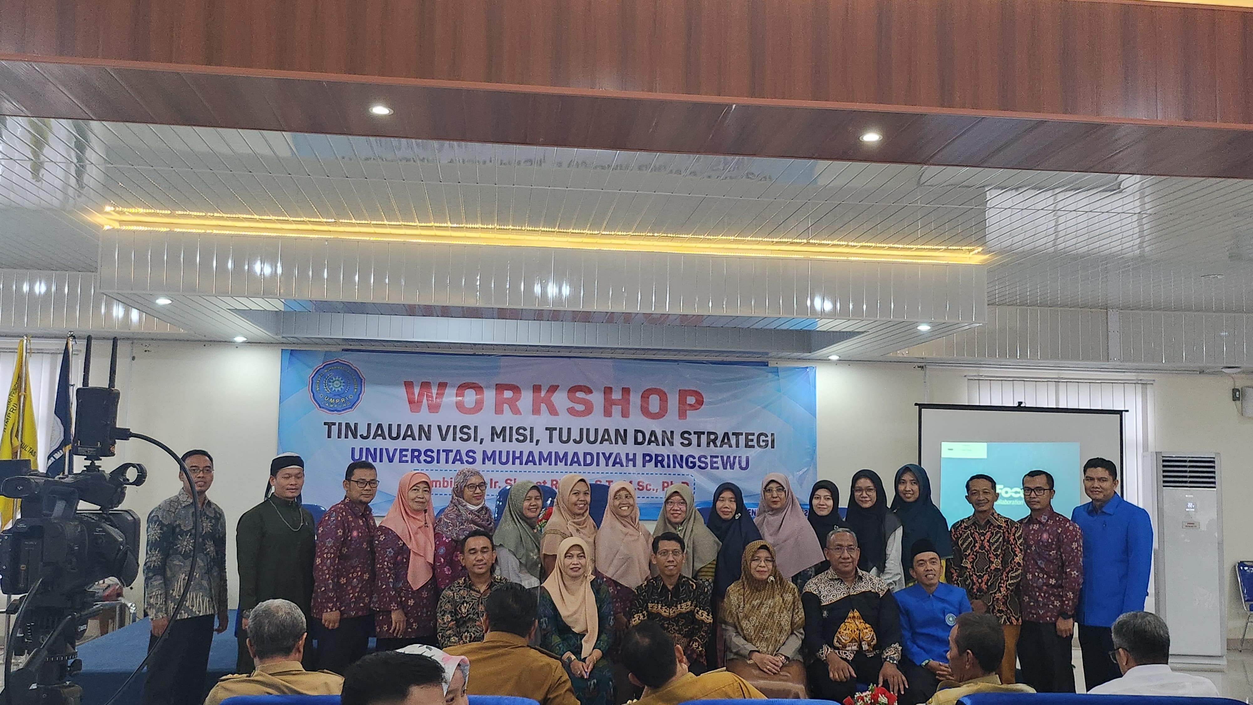 UMPRI Gelar Workshop Tinjauan Visi, Misi Tujuan dan Strategi di Penghujung Ramadhan 1445 H.