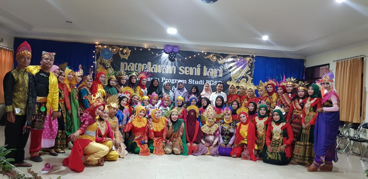 PGSD UMPRI Lampung adakan Pagelaran Seni Tari sekaligus Pelantikan Pengurus Hima PGSD FKIP UMPRI Periode 2020-2021.