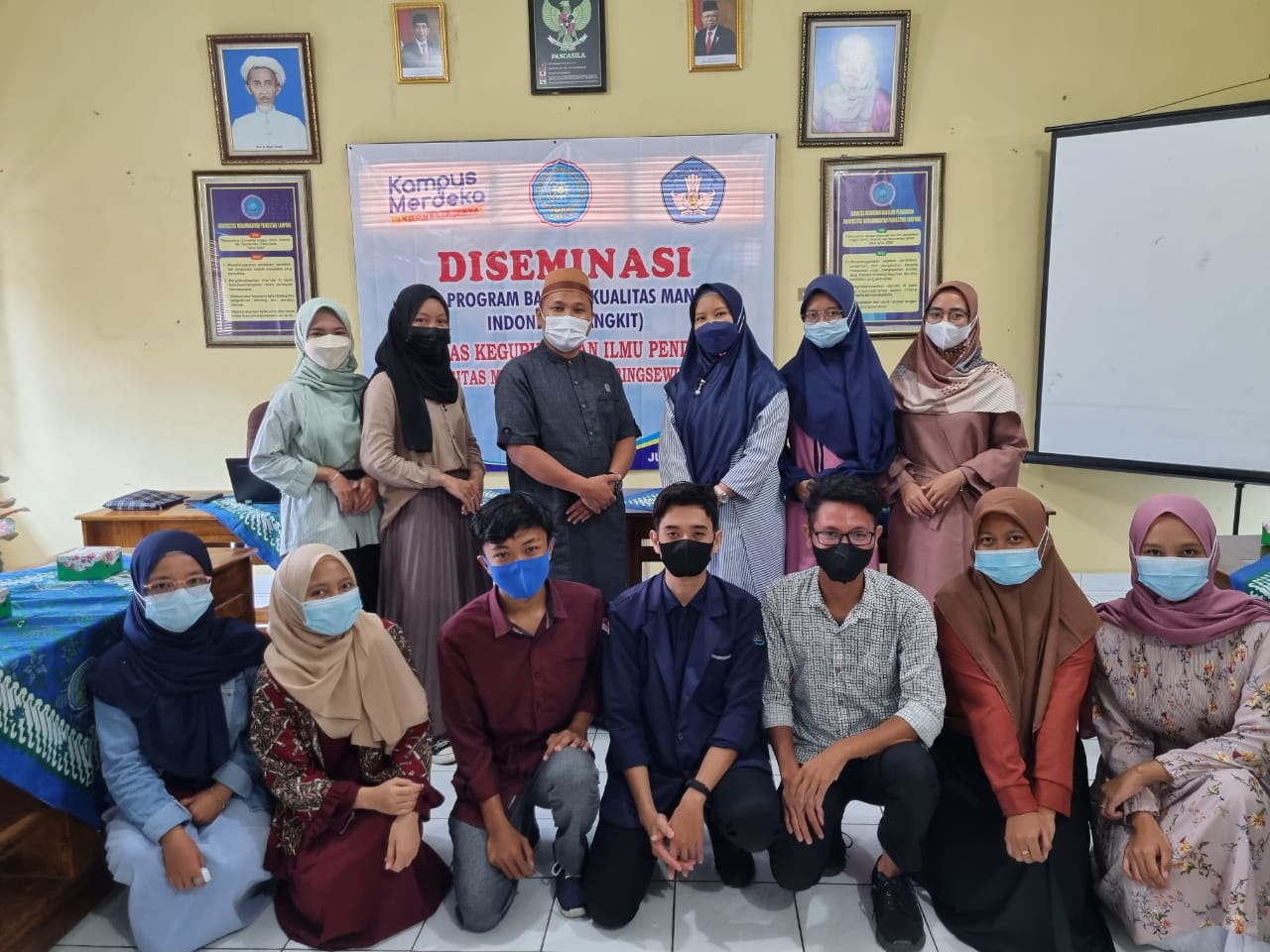 FKIP UMPRI MENGGELAR ACARA DISEMINASI HASIL PROGRAM BANGUN KUALITAS MANUSIA INDONESIA (BANGKIT)