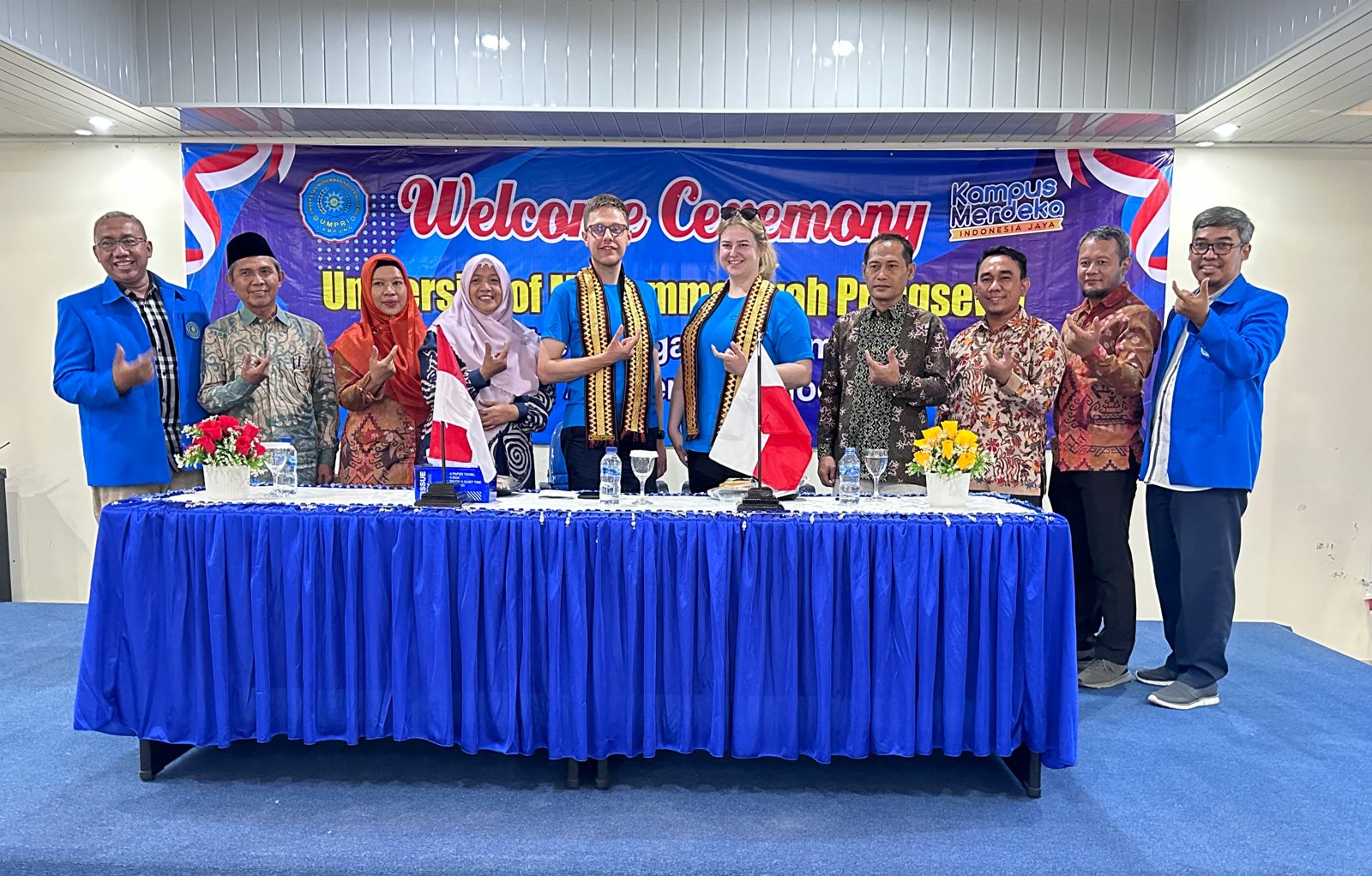 Dosen dan Mahasiswa Mozavian Academy in Plock Polandia Kunjungi UMPRI