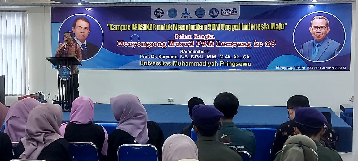 UMPRI GELAR SEMINAR NASIONAL SONGSONG MUSWIL PWM Lampung Ke-26