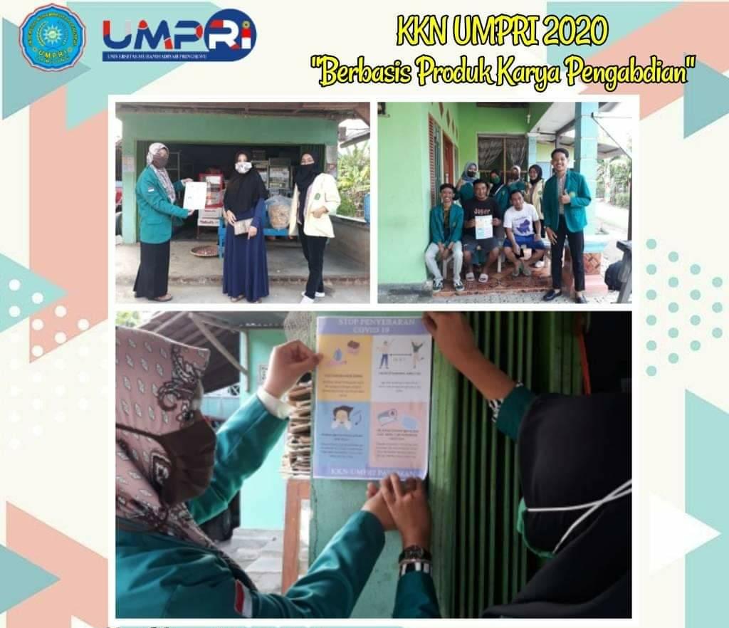UNIVERSITAS Muhammadiyah Pringsewu ( UMPRI)  melaksanakan KKN perdana edisi COVID 19 