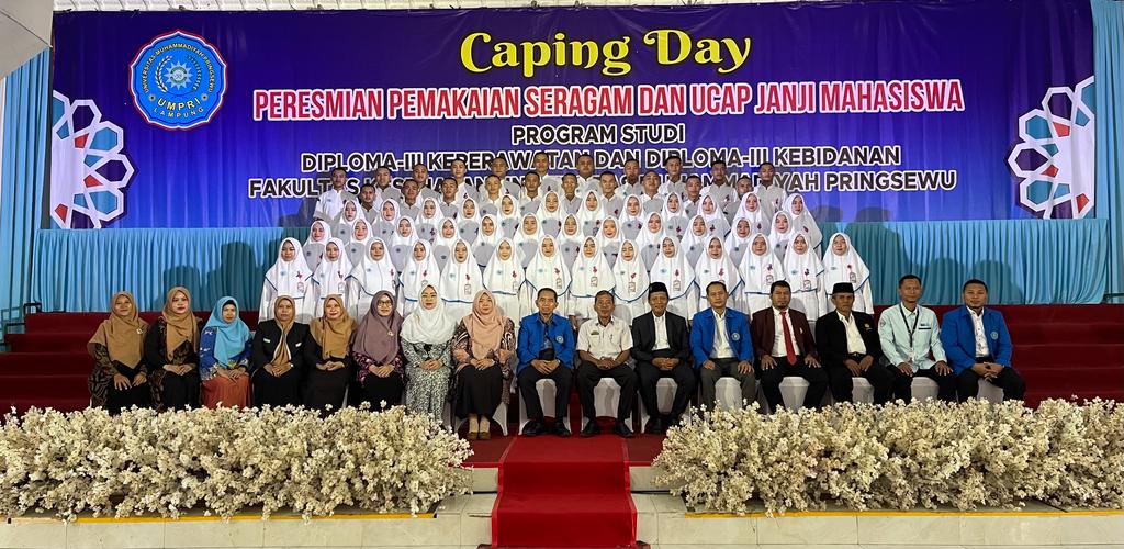Fakultas Kesehatan UMPRI Gelar Capping Day dan Ucap Janji Mahasiswa