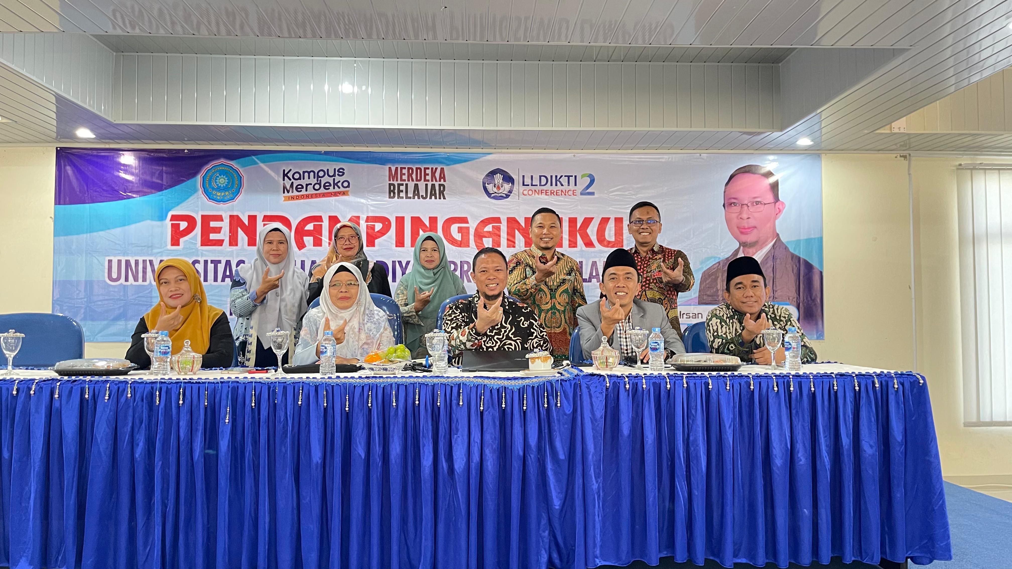 UMPRI melakukan Pendampingan IKU