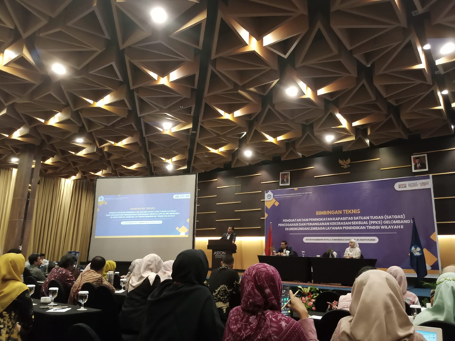 Universitas Muhammadiyah Pringsewu Berkomitmen Cegah Kekerasan Seksual, Kirim Perwakilan ke Bimtek Satgas PPKS LLDIKTI Wilayah 2