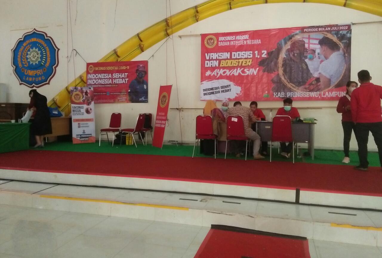 PERCEPATAN VAKSINASI BOSTER, UMPRI BERSINERGI DENGAN BADAN INTELJEN NEGARA (BIN).