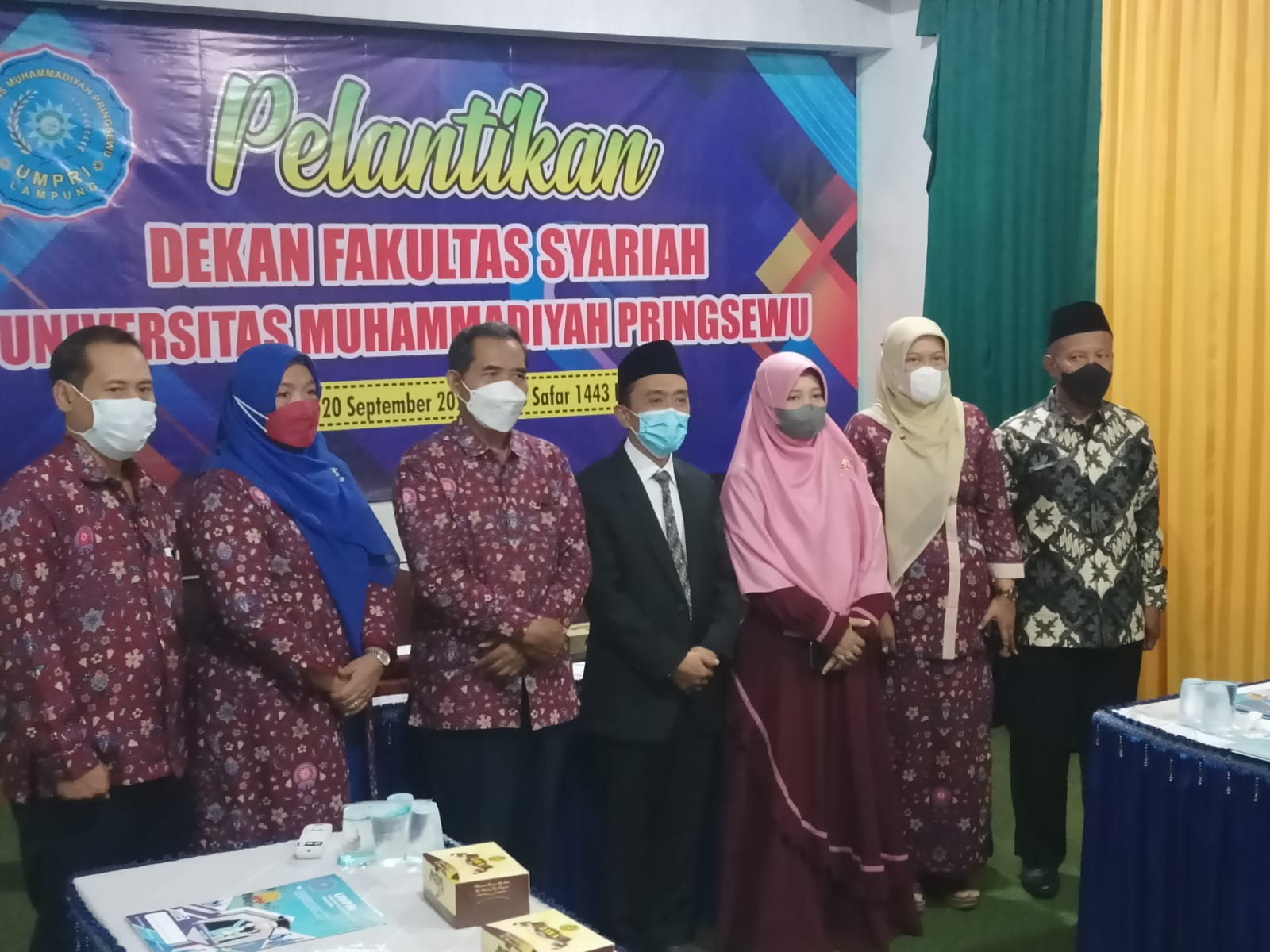 PELANTIKAN DEKAN FAKULTAS SYARIAH UMPRI