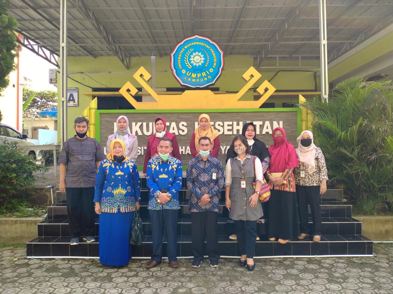 Plt. Kepala LLDIKTI Wilayah II Melaksanakan Kunjungan Kerja di UMPRI-Lampung.