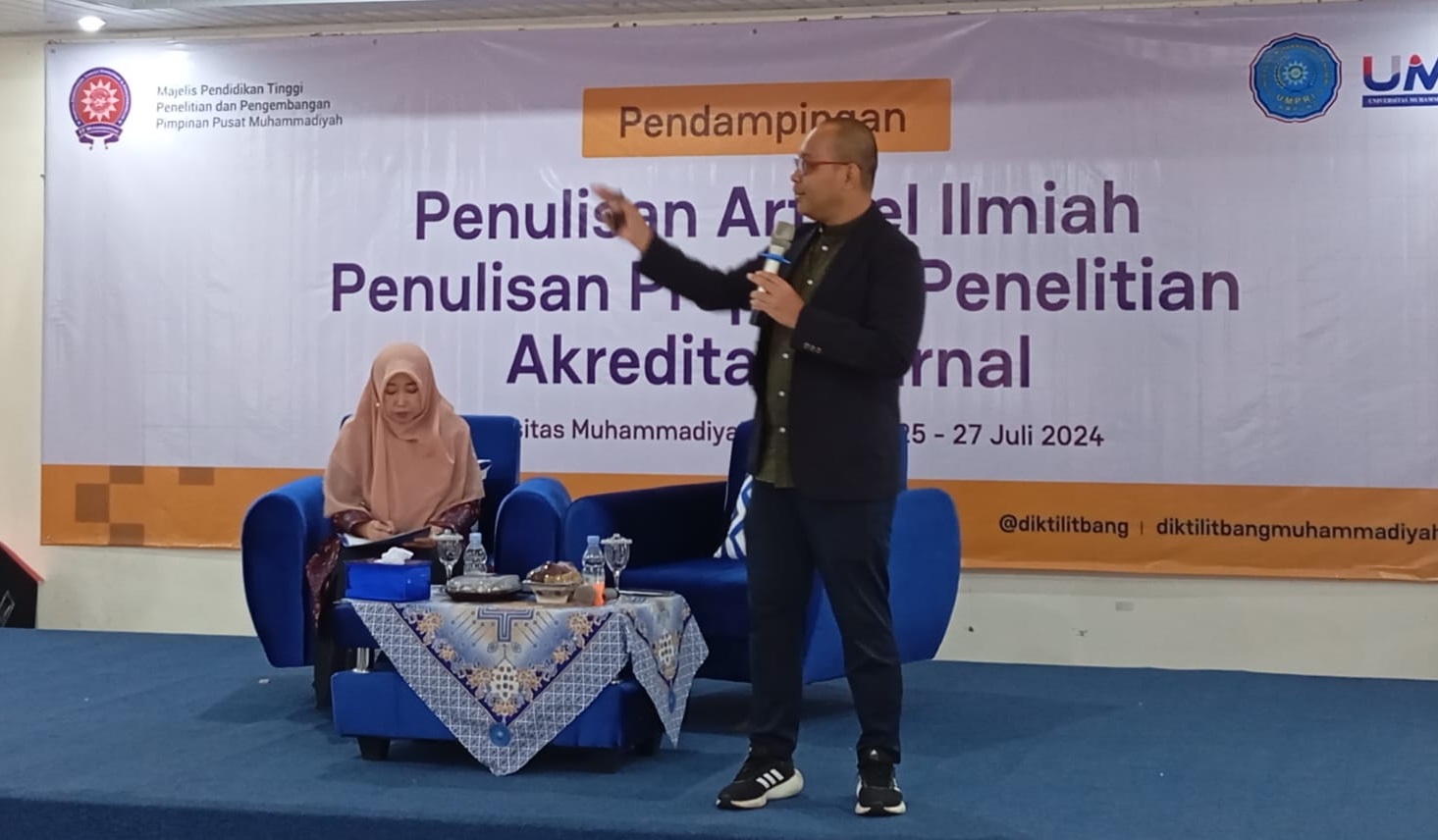 LEMBAGA PENELITIAN DAN PENGABDIAN MASYARAKAT GELAR AGENDA PENINGKATAN KAPASITAS DOSEN MELALUI PENDAMPINGAN PENULISAN ARTIKEL ILMIAH