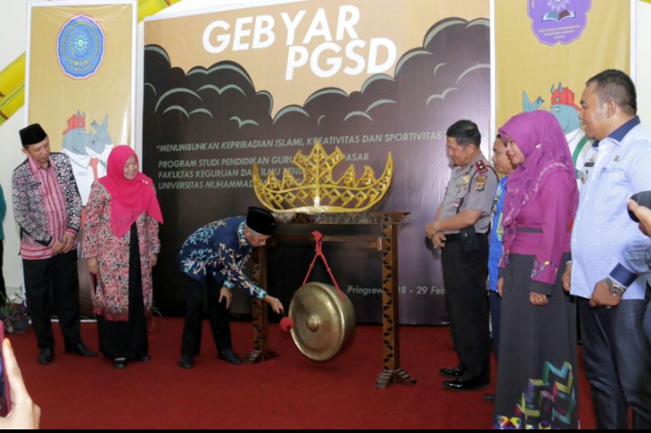 Bupati Pringsewu Buka Acara Gebyar PGSD ke 2..