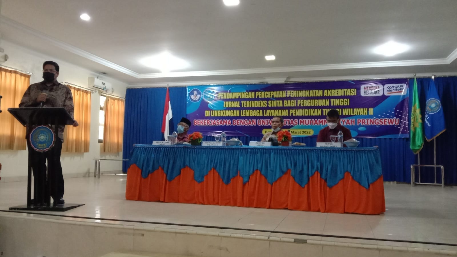 Pendampingan Peningkatan akreditasi Jurnal Ilmiah