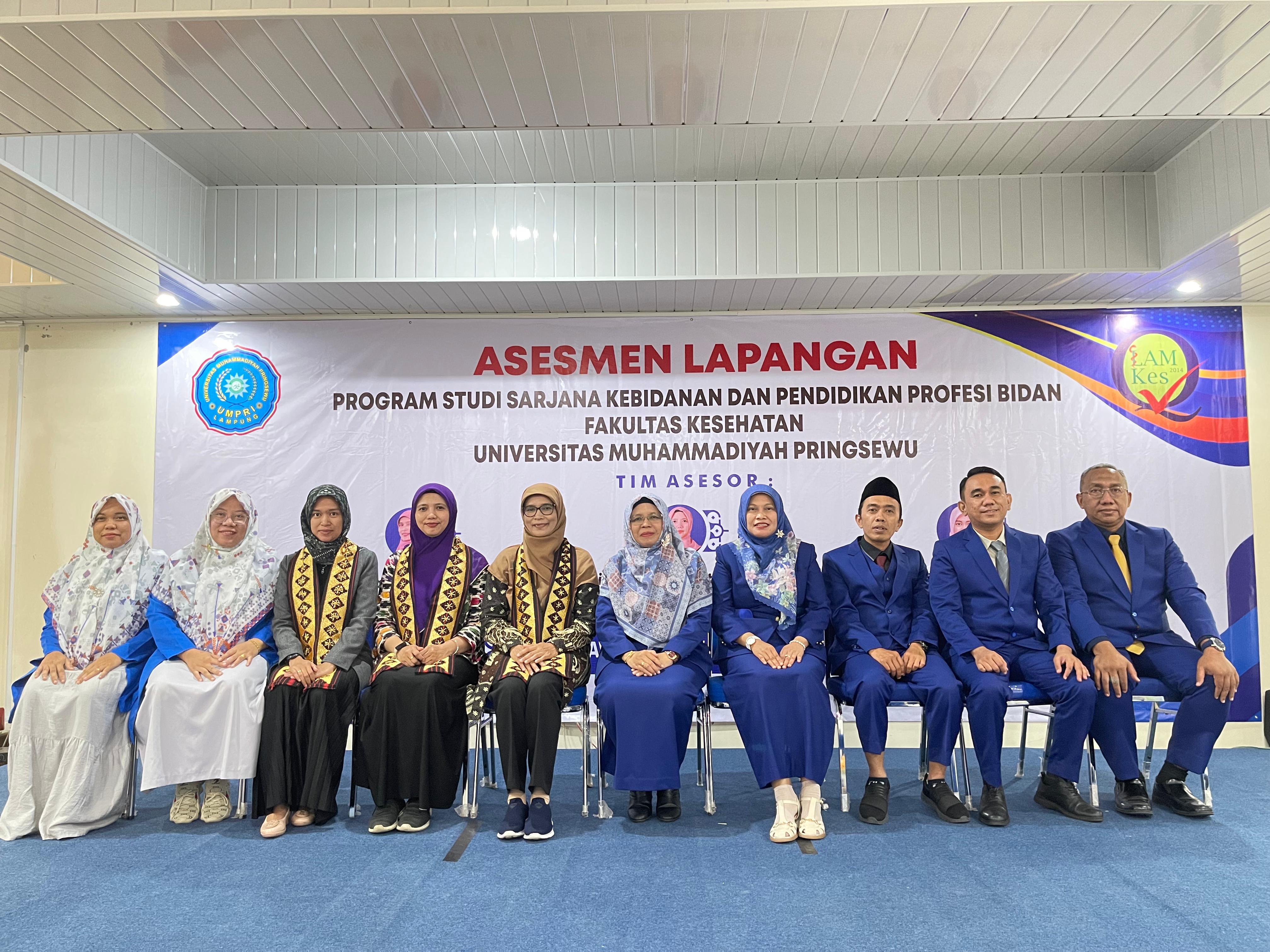 PRODI S1 KEBIDANAN DAN PENDIDIKAN PROFESI BIDAN JALANI ASSESMENT LAPANGAN DARI LAM-PTKes